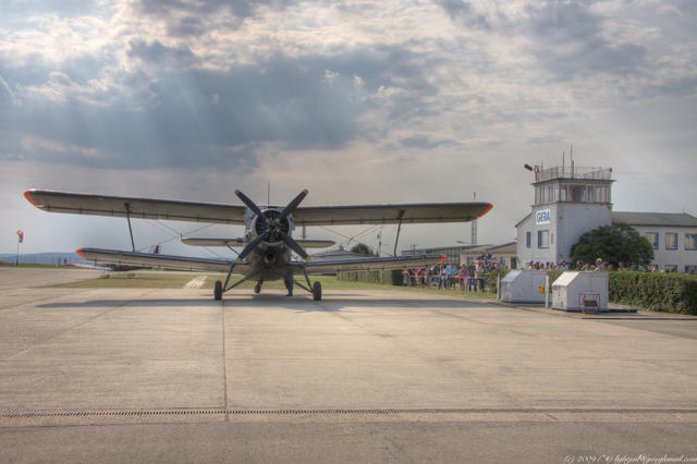 Antonow AN-2 on airfield HDR 4788